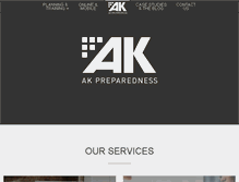 Tablet Screenshot of akpreparedness.com